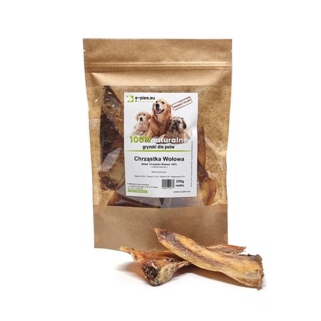 Chrząstka wołowa naturalny gryzak 250 g