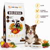Zestaw: karma Look4dog CARE Wołowina 12 kg+żwacze wołowe 250g